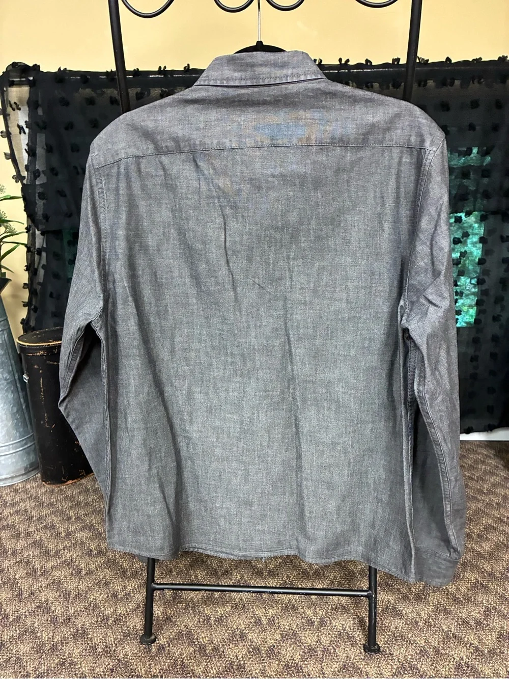 🤍 Banana Republic Wrinkle Resistant Untucked Fit Dress Shirt